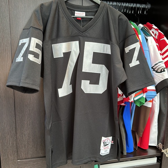 Howie Long Las Vegas Raiders Mitchell & Ness 1983 Authentic Throwback Jersey - Picture 1 of 8